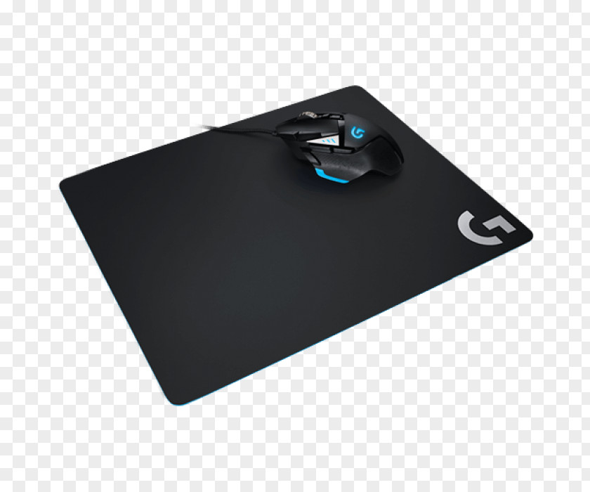 Computer Mouse Gaming Pad Logitech G240 Fabric Black Keyboard Mats PNG