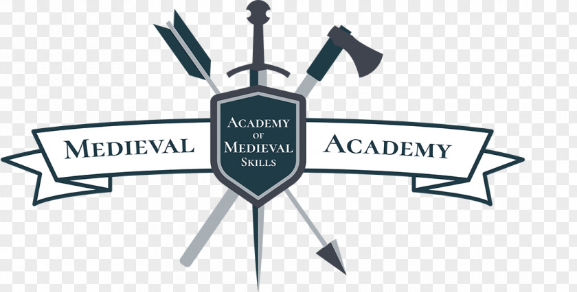 Medieval Academy Middle Ages Logo Skill PNG