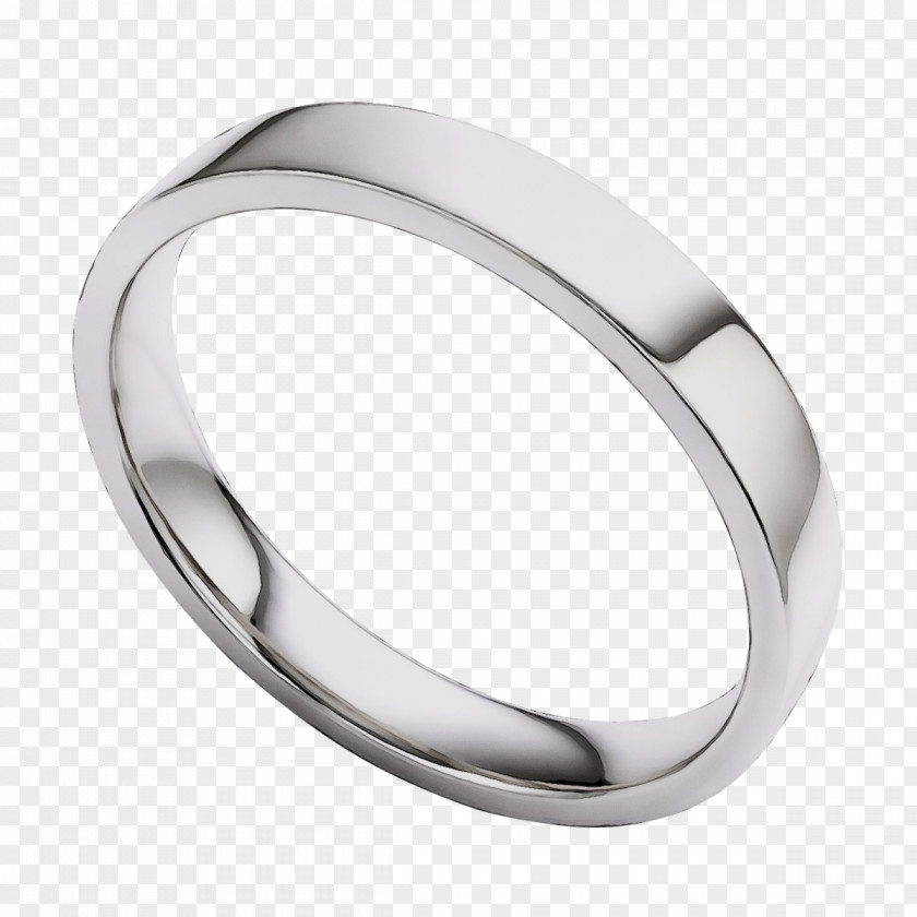 Steel Mineral Wedding Ring Silver PNG