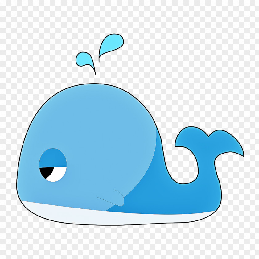 Blue Turquoise Whale Cetacea Aqua PNG