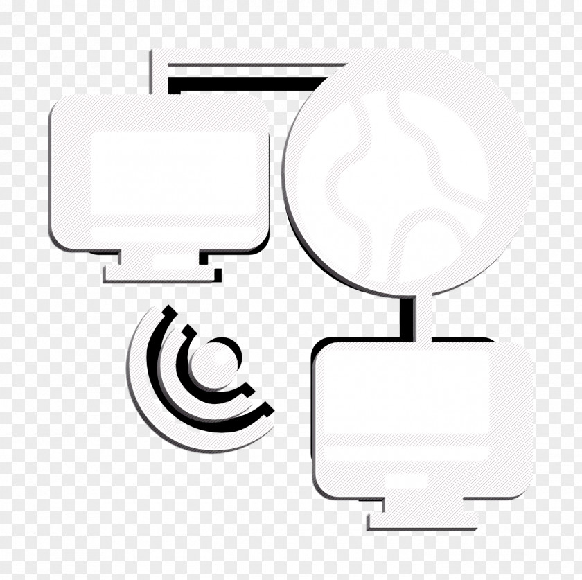 Lan Icon Network Sharing Intranet PNG