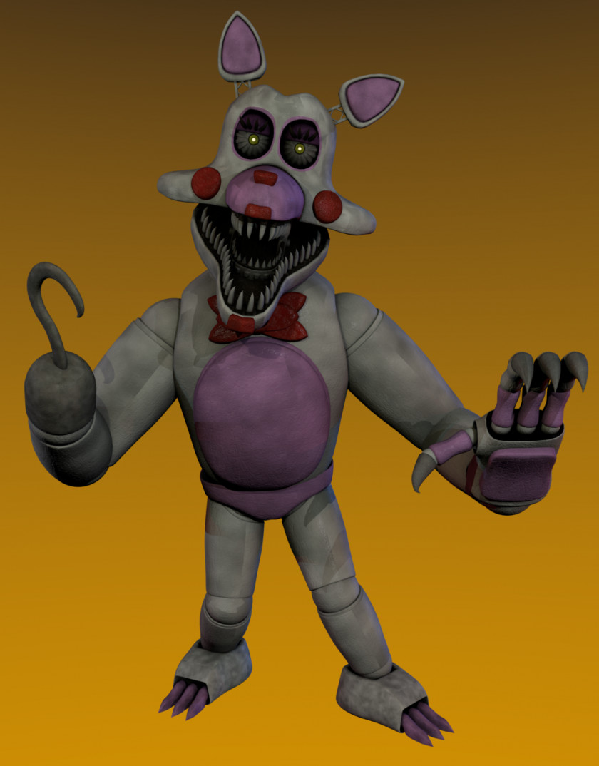 Nightmare Foxy Five Nights At Freddy's The Rest Of Models DeviantArt PNG
