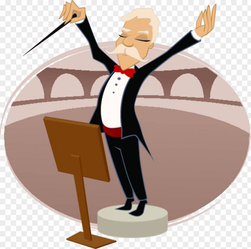 Cartoon Conductor PNG conductor clipart PNG
