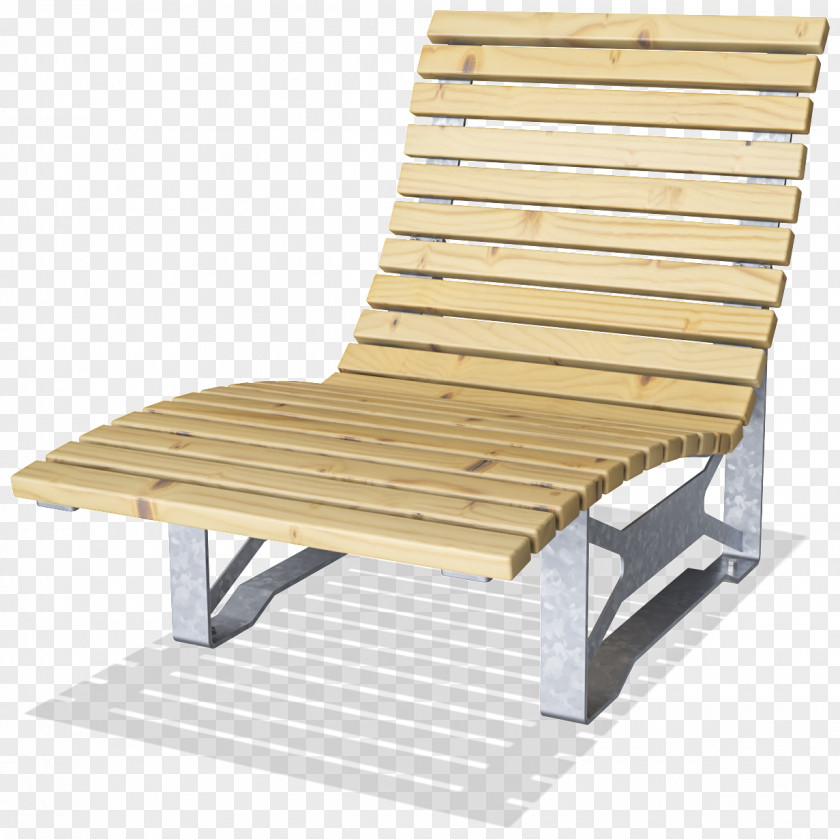 Design Plastic Sunlounger Chaise Longue Plywood PNG