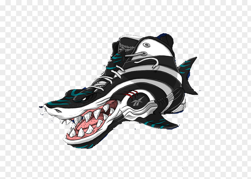 Sharks Basketball Shoes Sneakers Art Reebok Air Jordan Shoe PNG