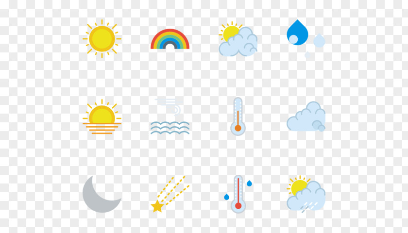 Weather Icons Set Animal Clip Art PNG