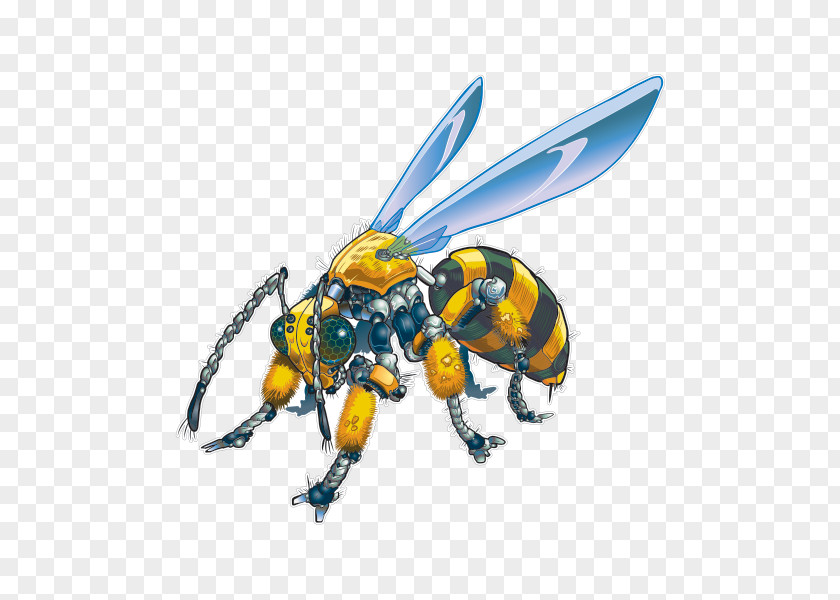 Bee Hornet Clip Art Vector Graphics Robot PNG