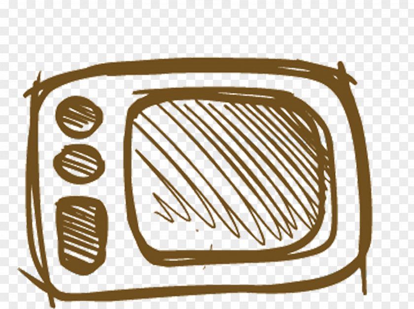 Hand-painted Microwave Oven Clip Art PNG