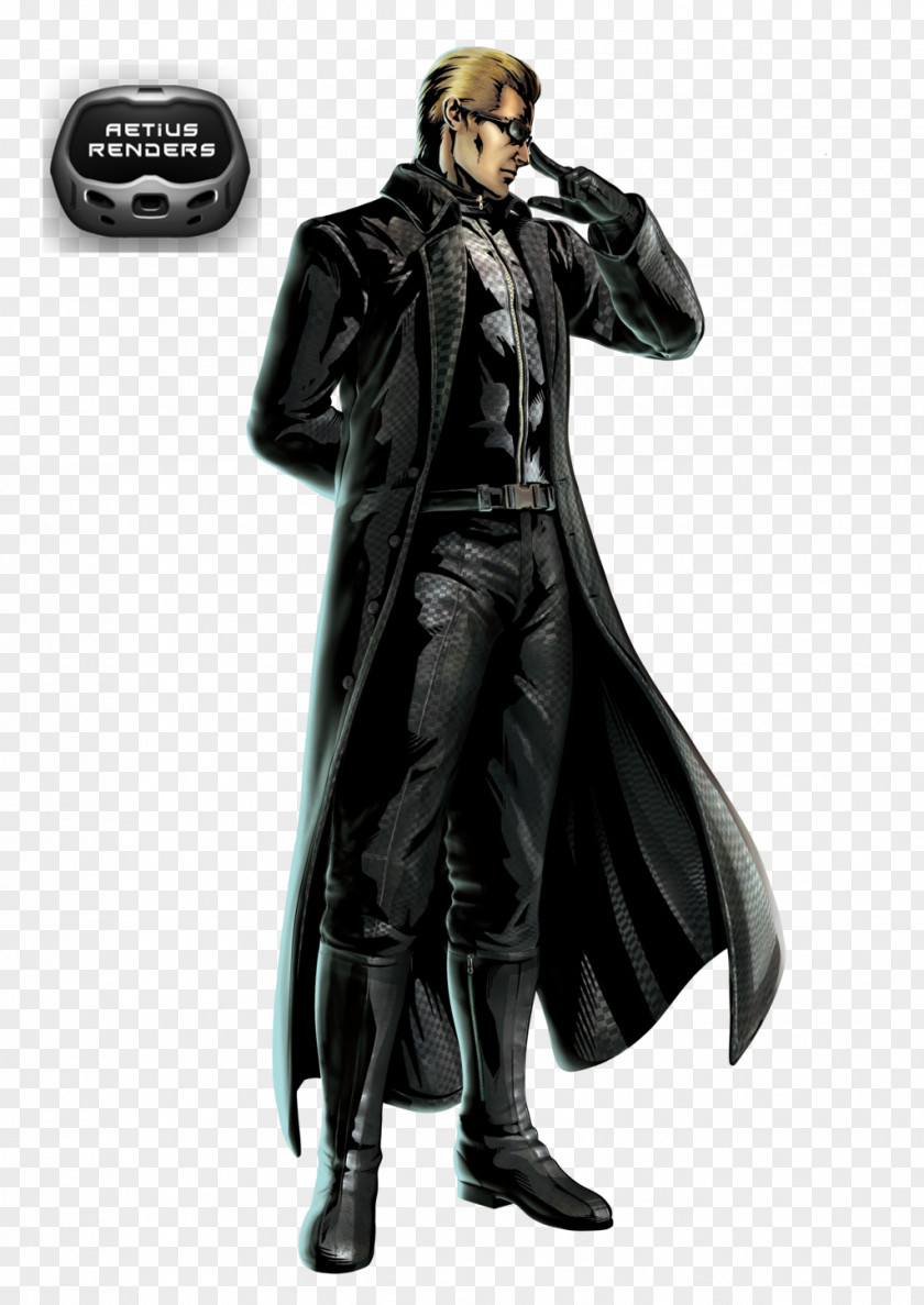 Marvel Vs. Capcom 2: 3: Fate Of Two Worlds Ultimate 3 Resident Evil 5 New Age Heroes Albert Wesker PNG