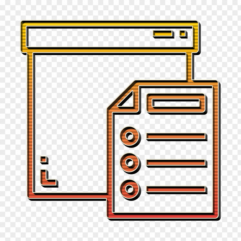 Office Stationery Icon Box PNG