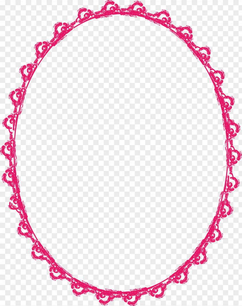 Oval Frame PNG