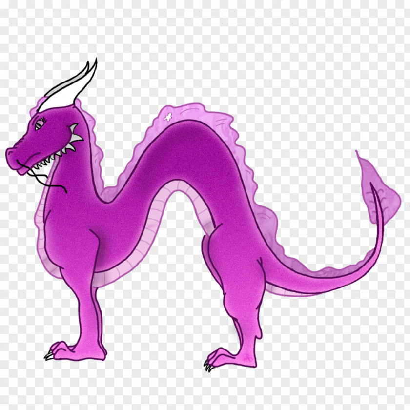 Dragon Cartoon Pink M Animal PNG