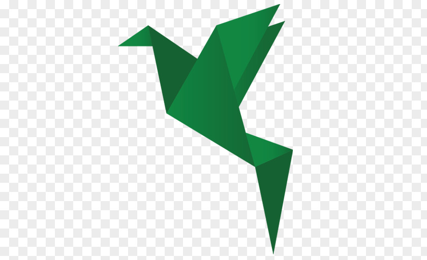 Bird Origami PNG