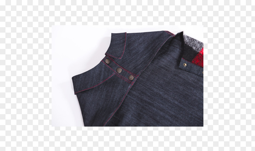 Jeans Denim Button Sleeve Barnes & Noble PNG