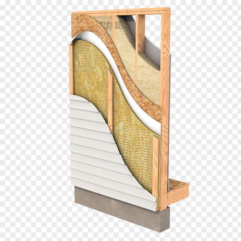 Wooden Board Mineral Wool Wood Wall Stud Building Insulation Thermal PNG