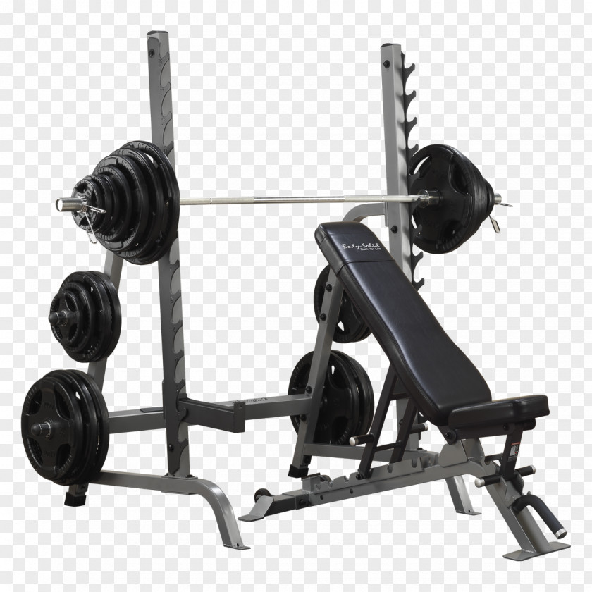 Barbell Bench Press Power Rack Squat Exercise Equipment PNG
