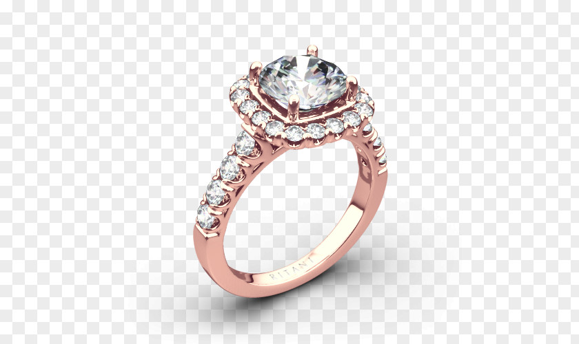Diamond Engagement Ring Jewellery PNG