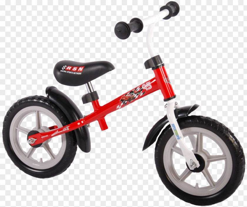 Disney Cars Balance Bicycle Child Pedal PNG