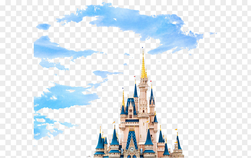 Disney Castle Disneyland Paris Magic Kingdom The Walt Company Amusement Park PNG