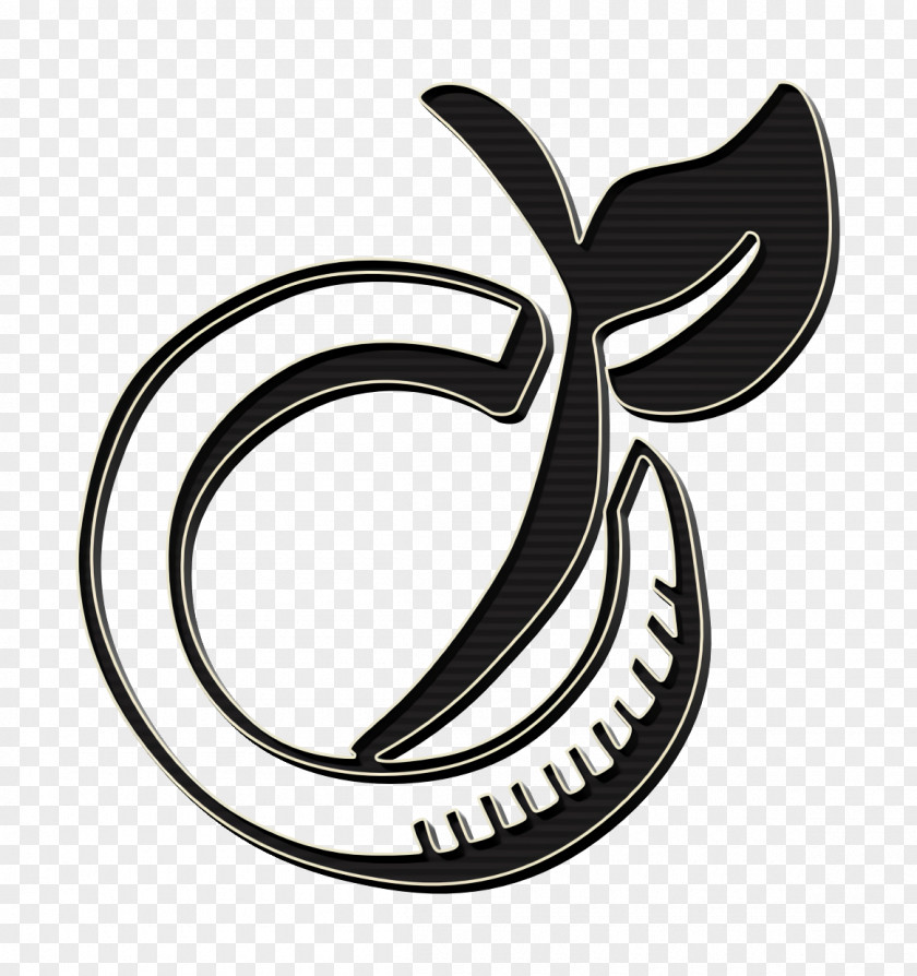 Emblem Blackandwhite Hand Drawn Icon Social Viadeo PNG
