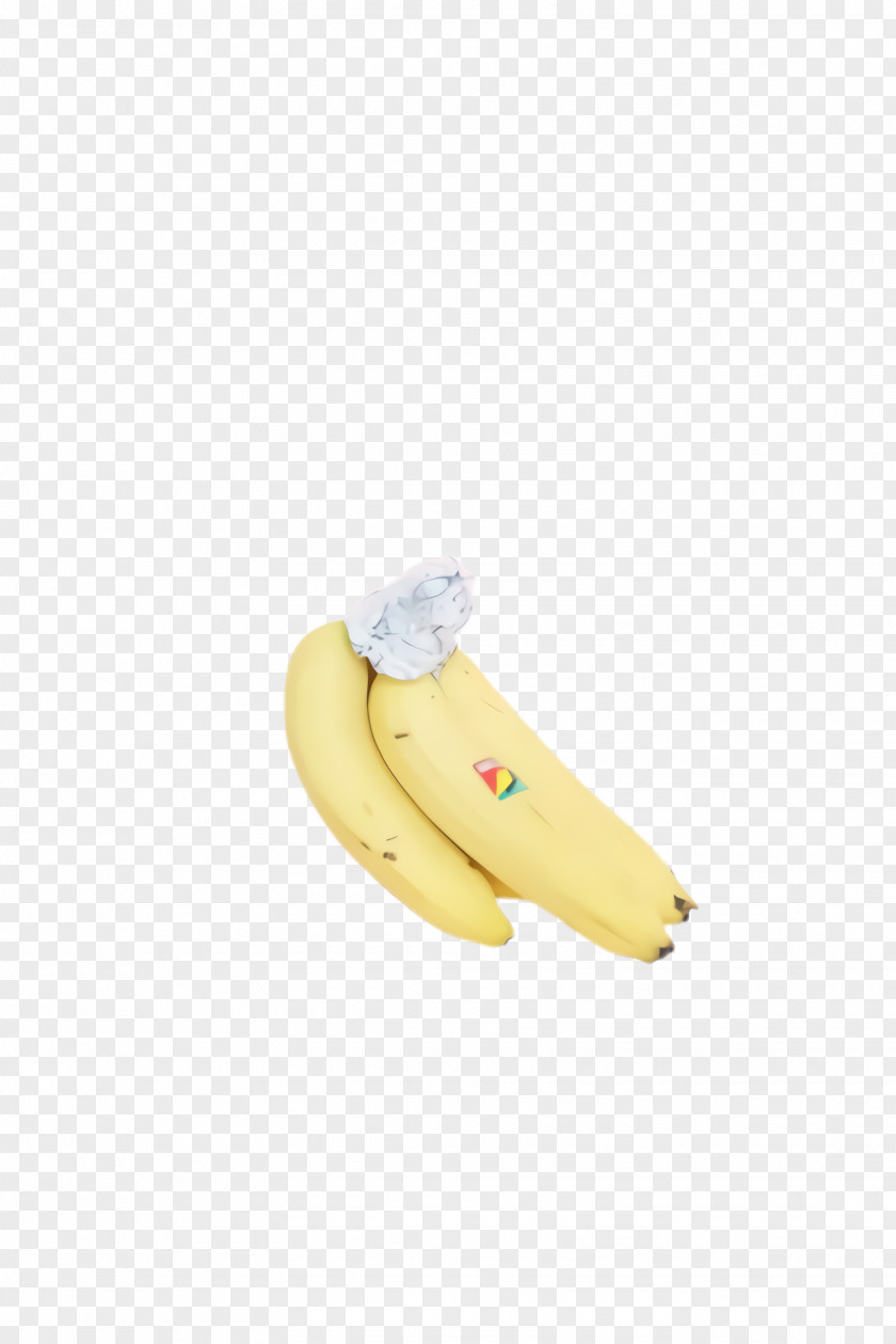 Fruit Plant Banana Family Yellow Footwear Beige PNG