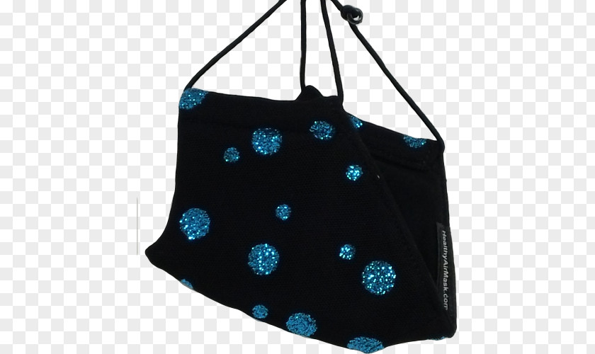 Mesh Dots Handbag Hobo Bag Electric Blue PNG