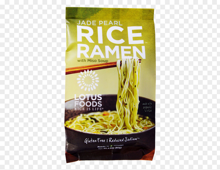 Rice Ramen Miso Soup Pad Thai Chinese Noodles Lotus Foods PNG