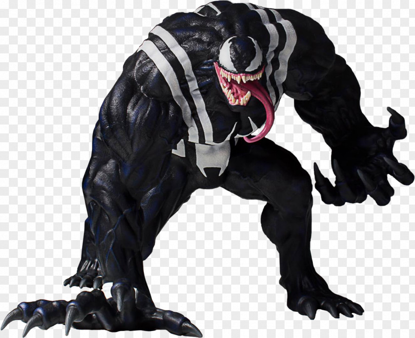 Venom Marvel Spider-Man Collector Man-Thing Statue PNG