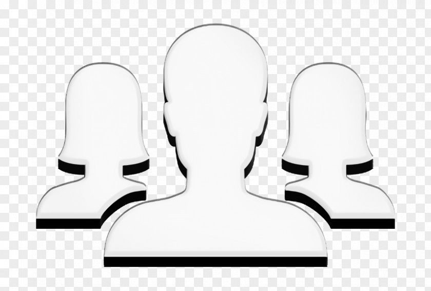 Animation Blackandwhite People Icon PNG