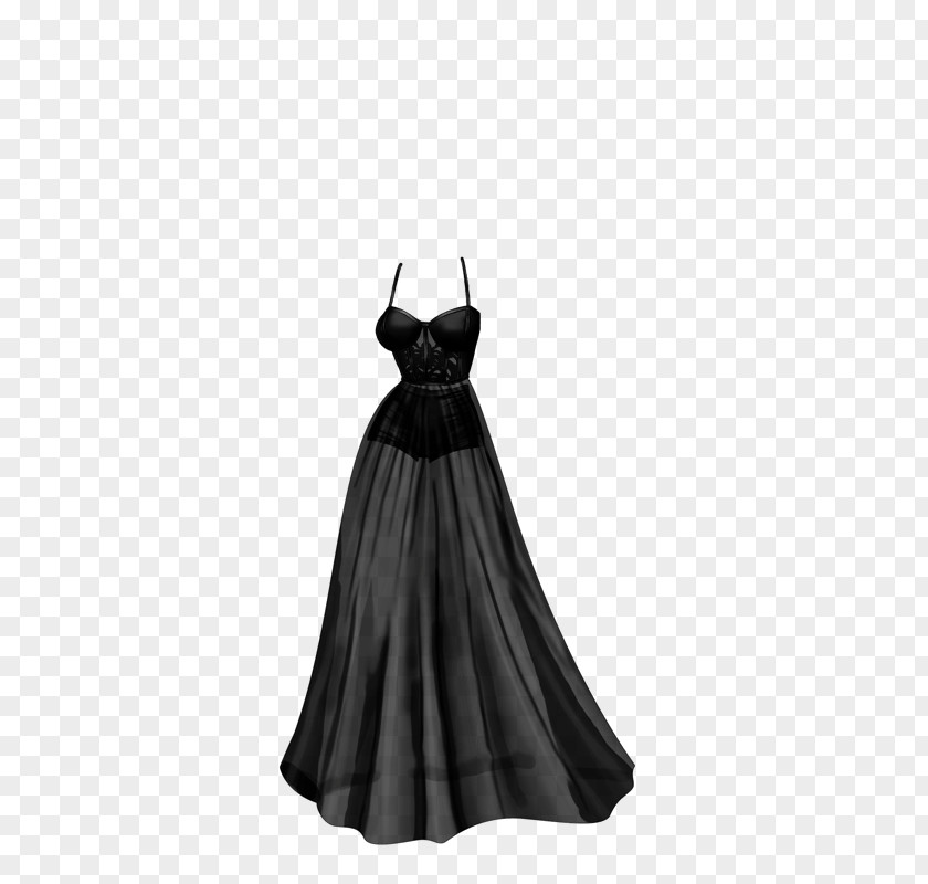 Lady Popular Little Black Dress XS Software Gown PNG