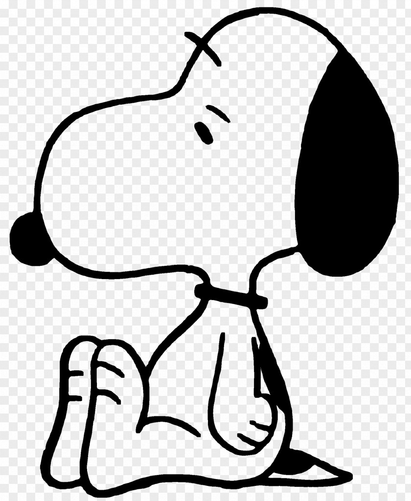 2017 Faizabad Sitin Snoopy Woodstock Charlie Brown Black And White PNG