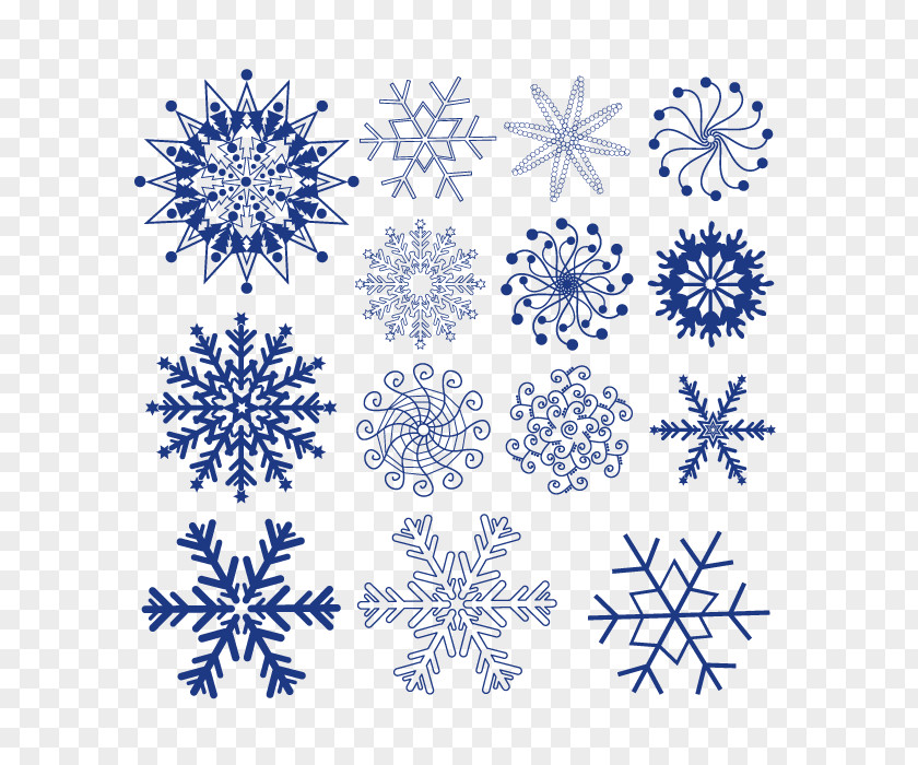 Blue Snowflake Tattoo Henna Drawing PNG