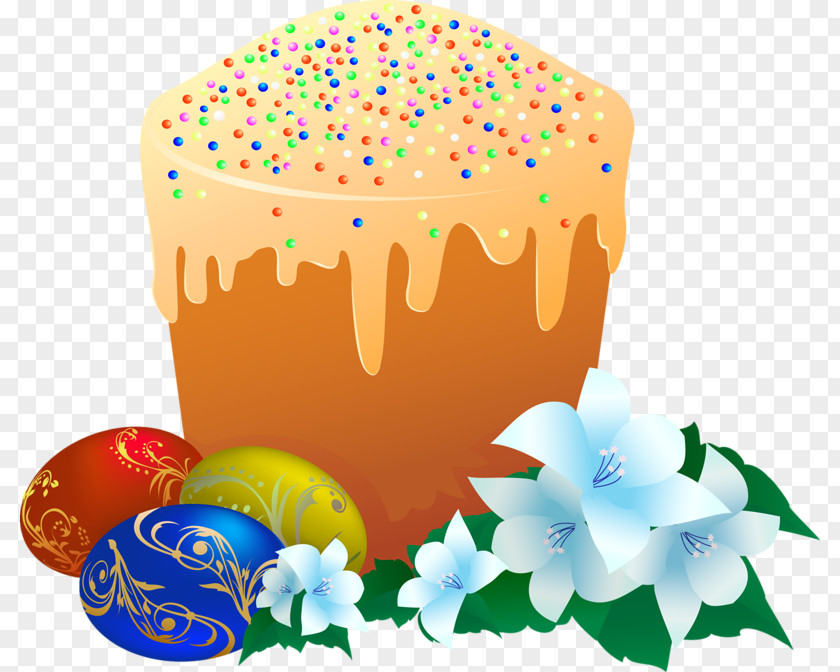 Cake Paskha Paska Easter Kulich Clip Art PNG