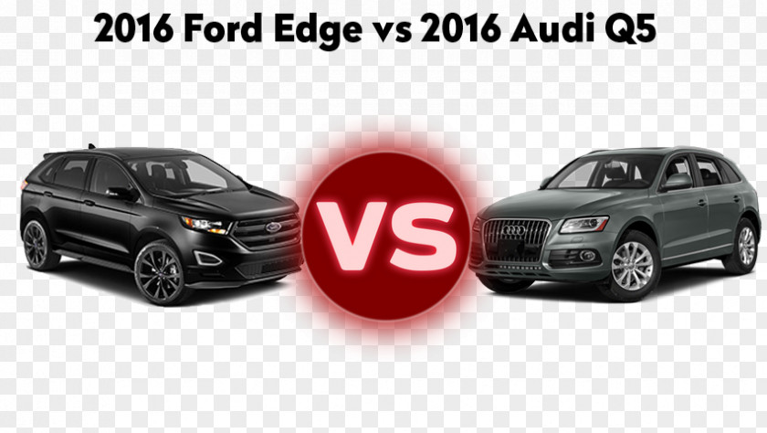 Car Sale Advertisement Bumper Ford Edge Audi Q5 PNG