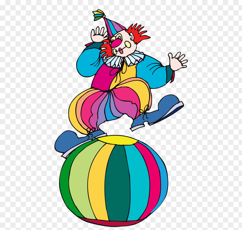 Cartoon Juggling Joker PNG