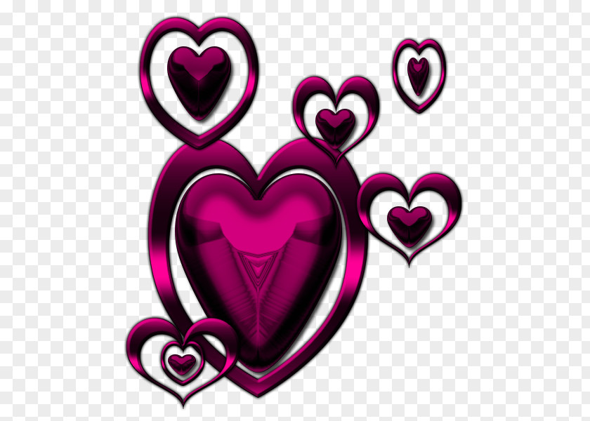 Heart Painting Love Clip Art PNG