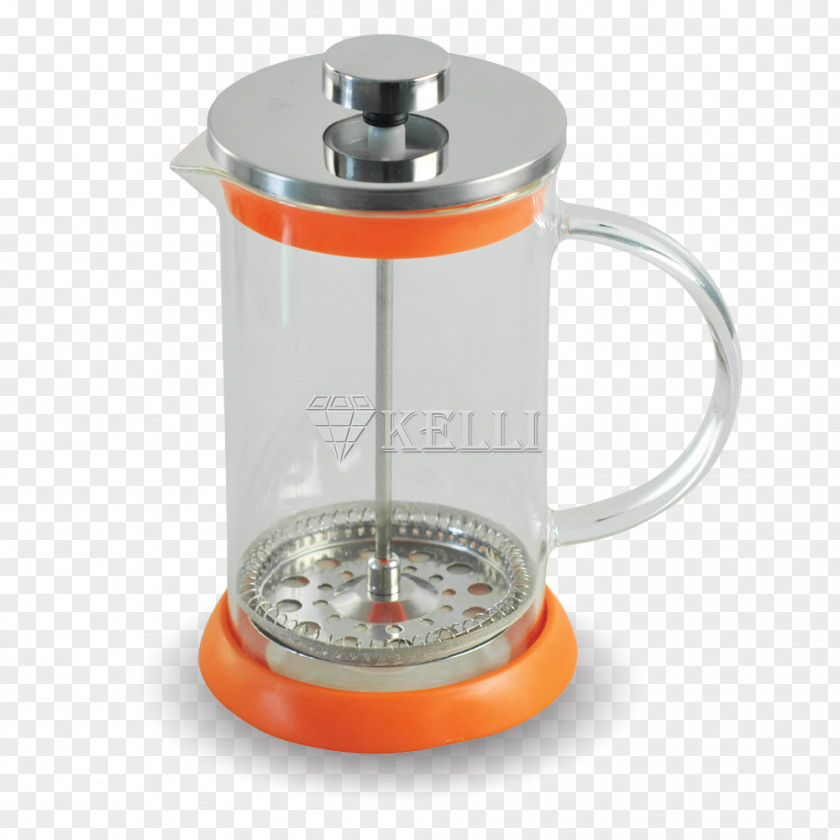 Kettle French Presses Coffee Tea Mug PNG