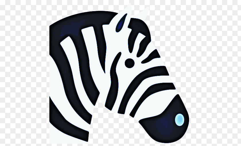 Logo Blackandwhite Zebra Cartoon PNG
