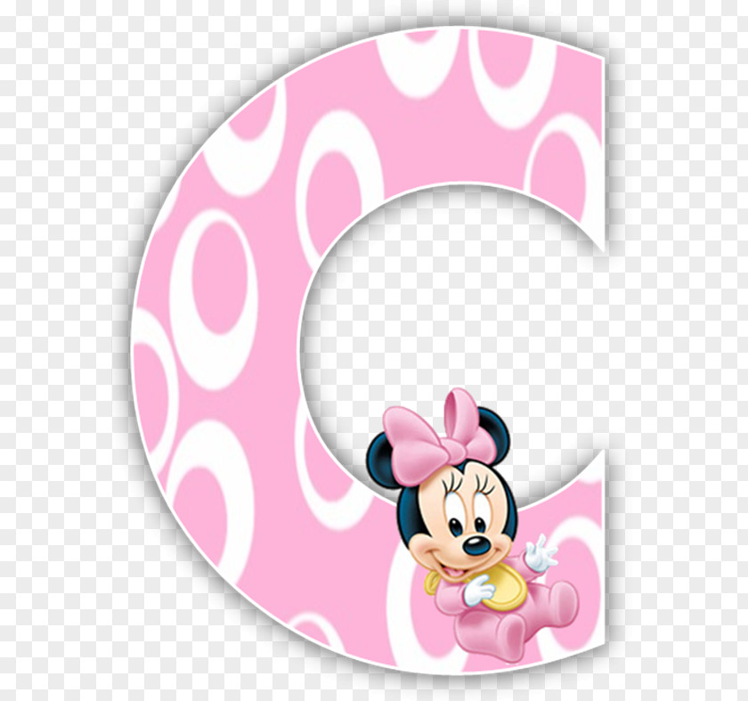Minnie Mouse Mickey Alphabet Letter Image PNG