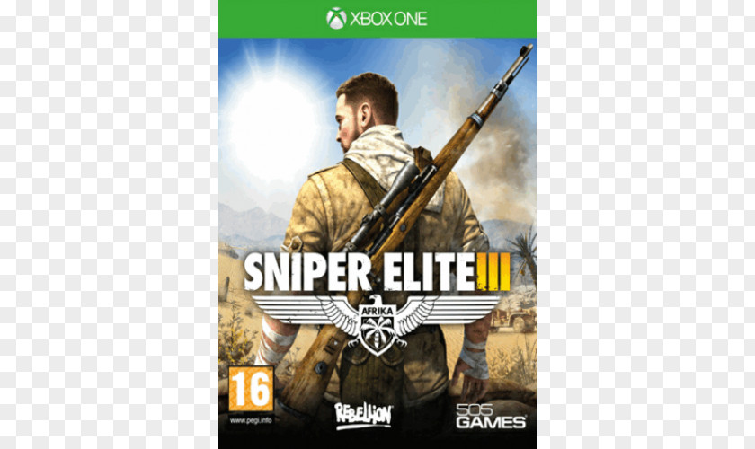 Afrika Korps Sniper Elite III V2 Xbox 360 Lost Planet 3 Sleeping Dogs PNG
