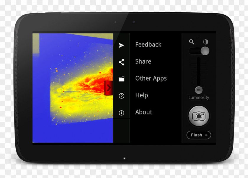 Android Display Device Thermal Vision Camera Effects Free Football Games Thermography PNG