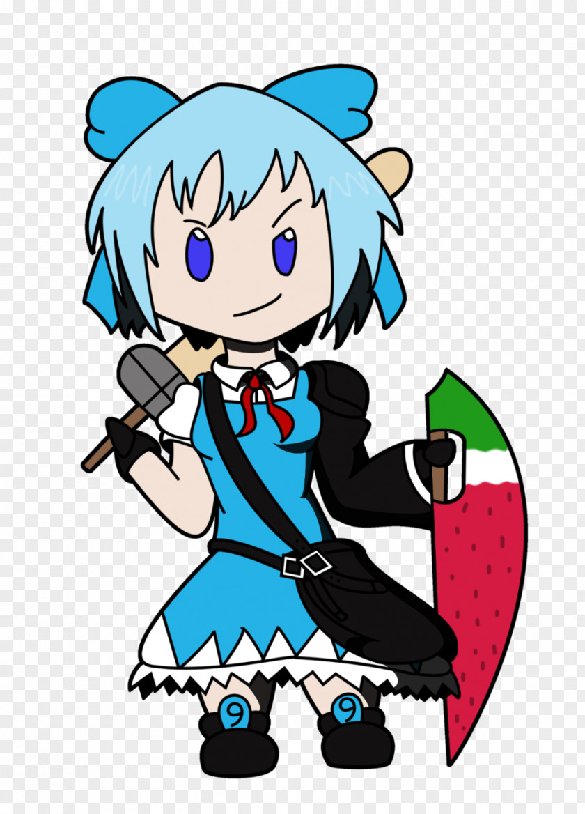 Cirno Clip Art Illustration Cartoon Product Character PNG