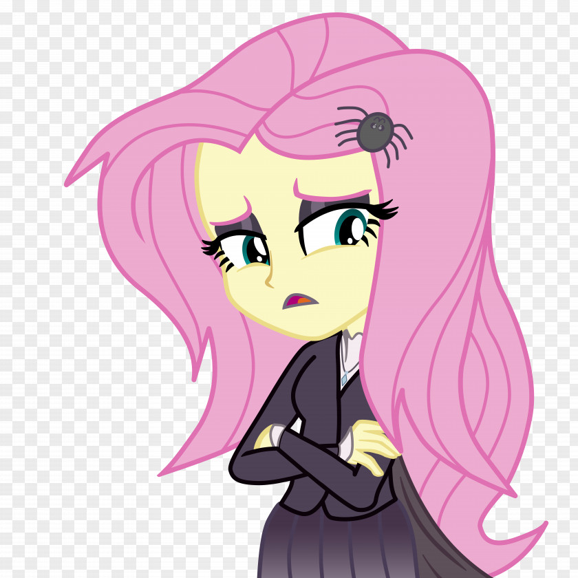 Fluttershy Crying My Little Pony: Equestria Girls Twilight Sparkle Illustration Art PNG