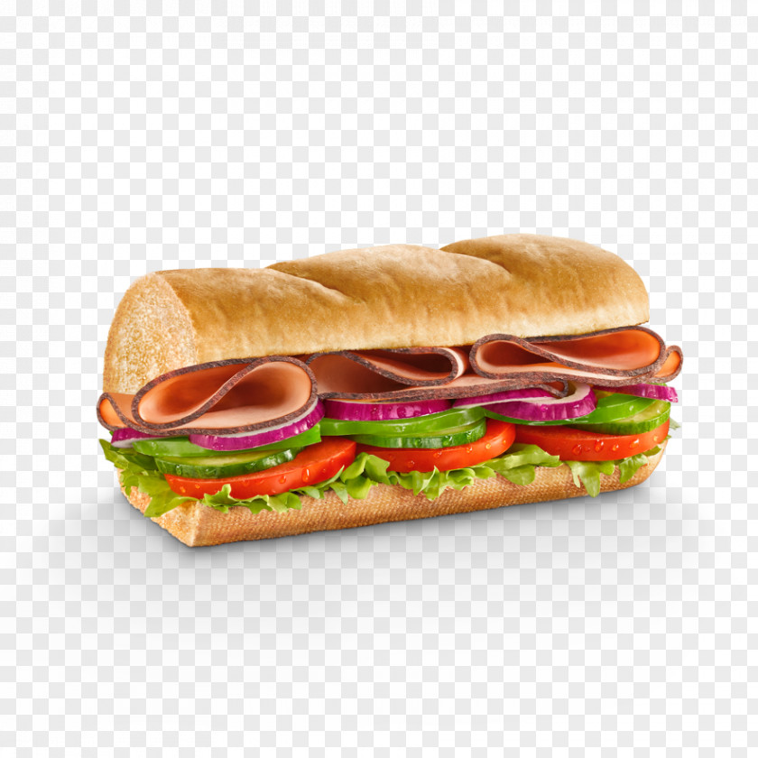Ham And Cheese Sandwich Submarine Breakfast PNG