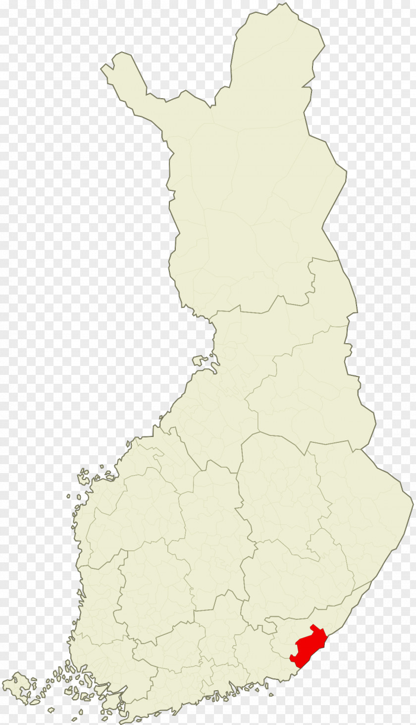 Map Sub-regions Of Finland Lappeenranta Comunele Finlandei Wikipedia PNG