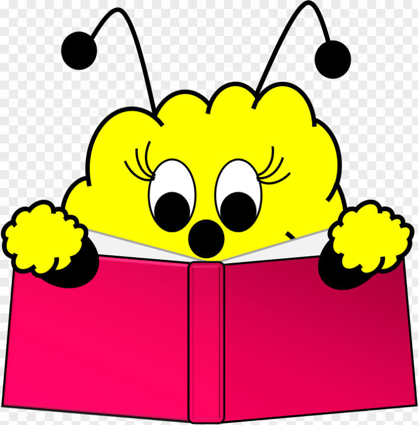 Pink Book Fluency Reading Clip Art PNG