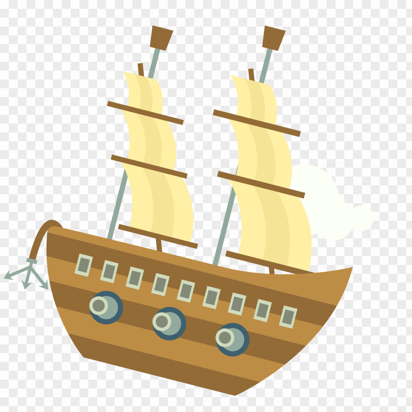 Pirate Ship Material Caravel Watercraft PNG