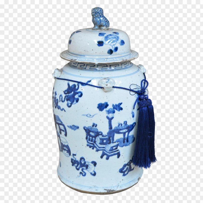 The Blue And White Porcelain Ceramic Pottery Kettle Mug Sarreid Limited PNG