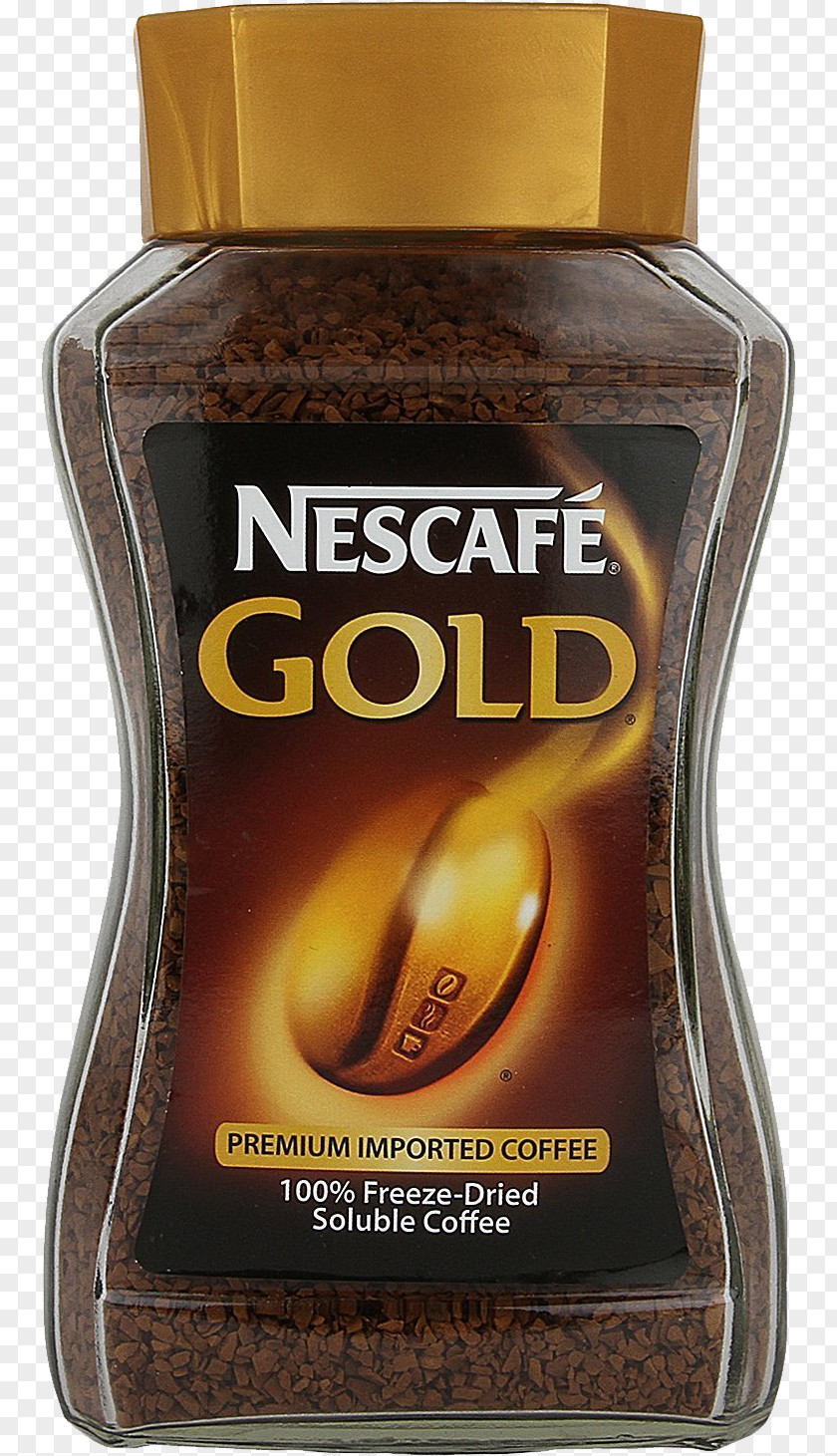 Coffee Nescafe Gold Jar Instant Espresso Latte Cappuccino PNG