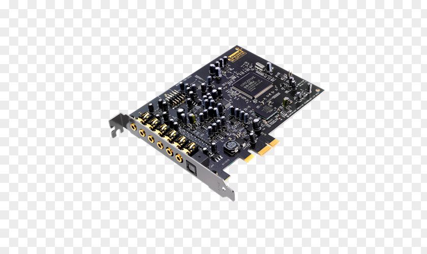 Computer Sound Blaster Audigy Cards & Audio Adapters Creative Technology PCI Express 7.1 Surround PNG